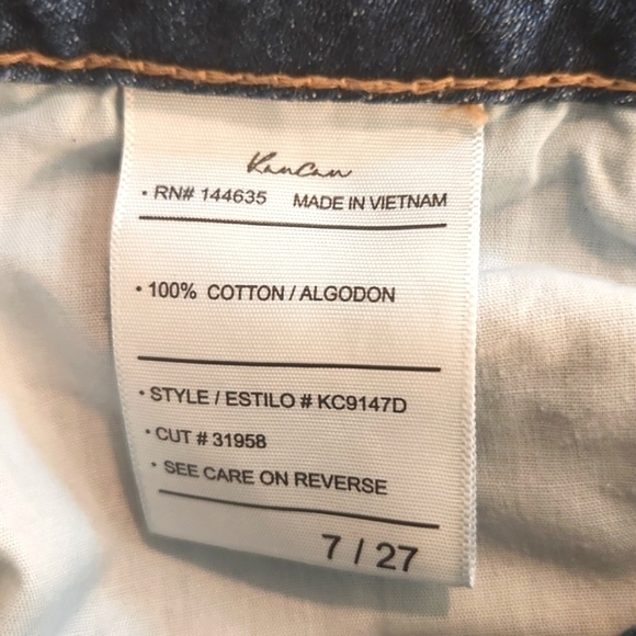 WOMENS Kancan dark wash distressed jeans size 7. - Picture 12 of 12